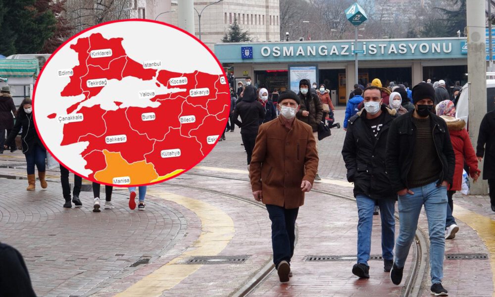 Bursa’da günlük vaka sayıları rekor kırıyor