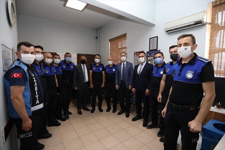 Başkan Taban’dan zabıta müdürlüğüne ziyaret