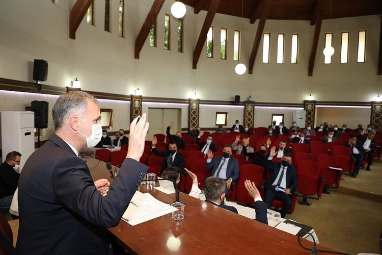 İnegöl’de haziran ayı meclis toplantısı yapıldı
