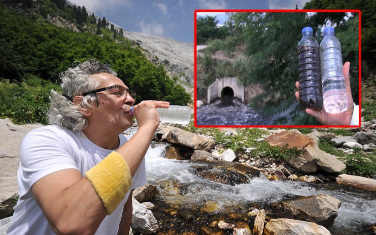Kaynağı içilebilecek kadar temiz… Nilüfer Çayı bu halde