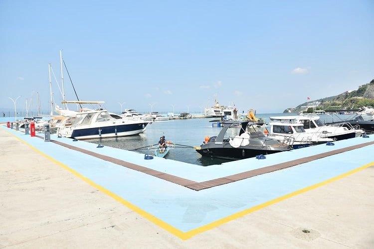 Güzelyalı Yat Limanı sil baştan yenilendi