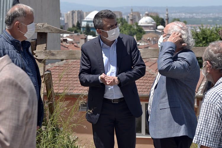 Başkan Yılmaz’ın Yıldırım’da mahalle buluşmaları sürüyor