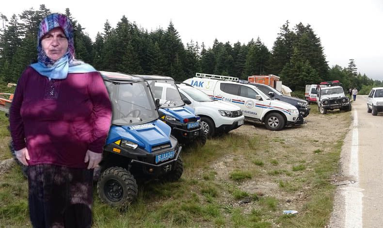 Bursa Uludağ’da kaybolan kadını arama çalışmaları devam ediyor