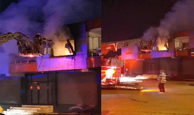 Bursa’da gece yarısı korkutan yangın