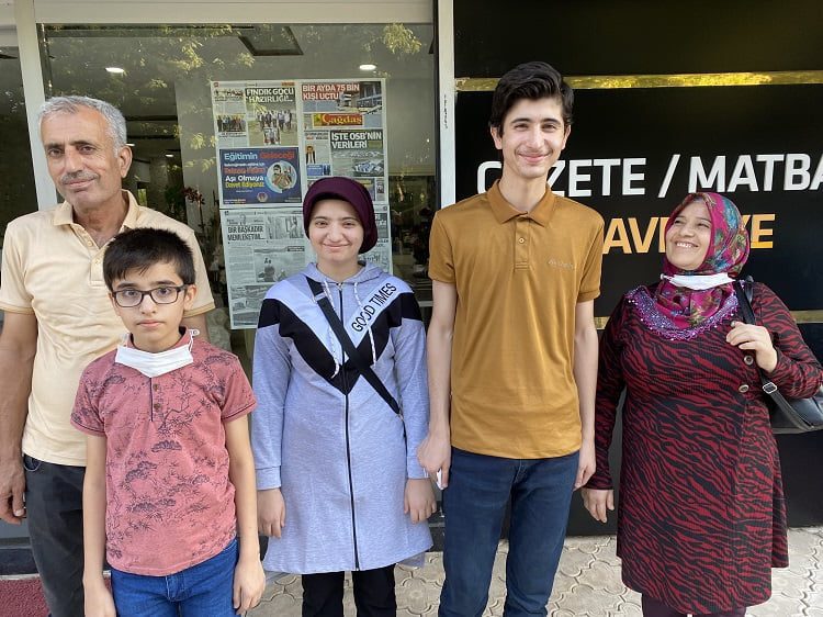 Suriyeli Dlyar LGS’de 500 tam puan aldı