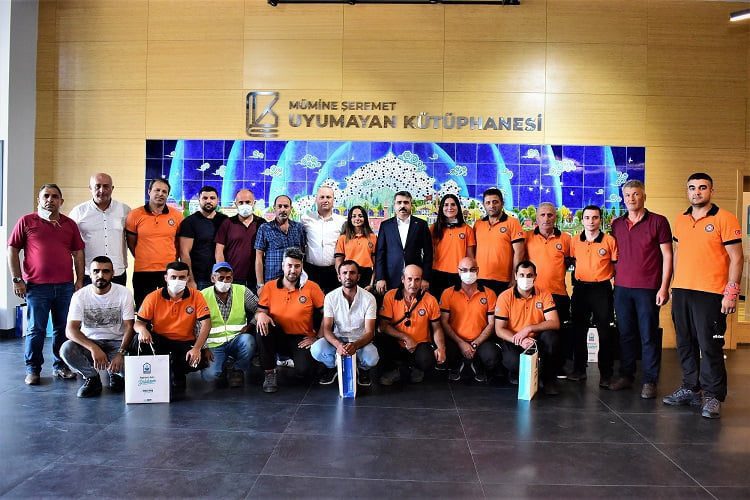 Bursa’da Başkan Yılmaz, kahramanları ağırladı
