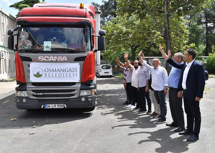 Osmangazi’den Kastamonu’ya erzak yardımı