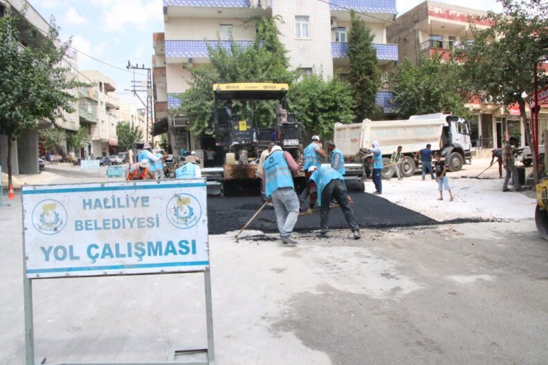 Hali̇li̇yede  Asfalt Çalışması