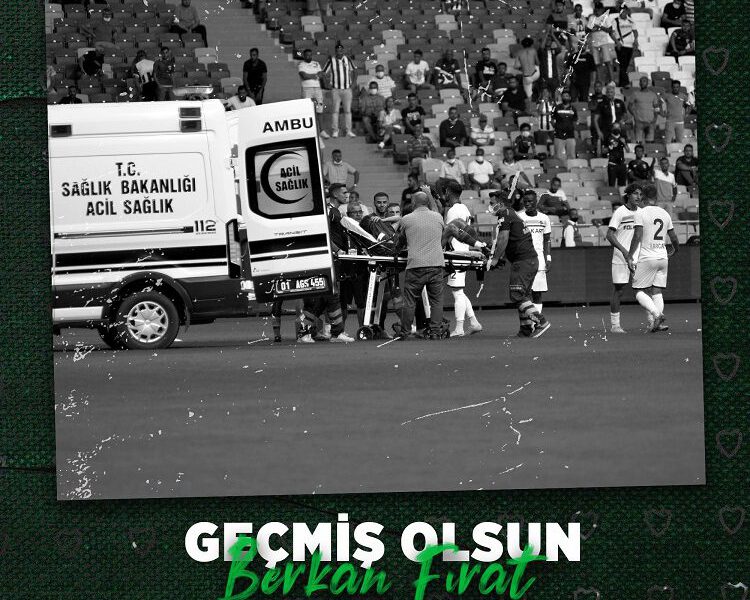 Bursaspor’dan Berkan Fırat için geçmiş olsun mesajı