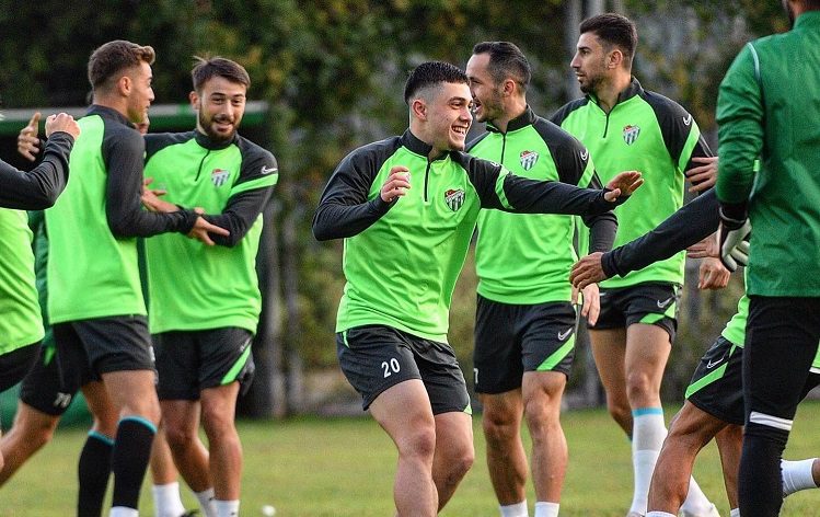 Bursaspor, Ankaragücü maçına hazırlanıyor