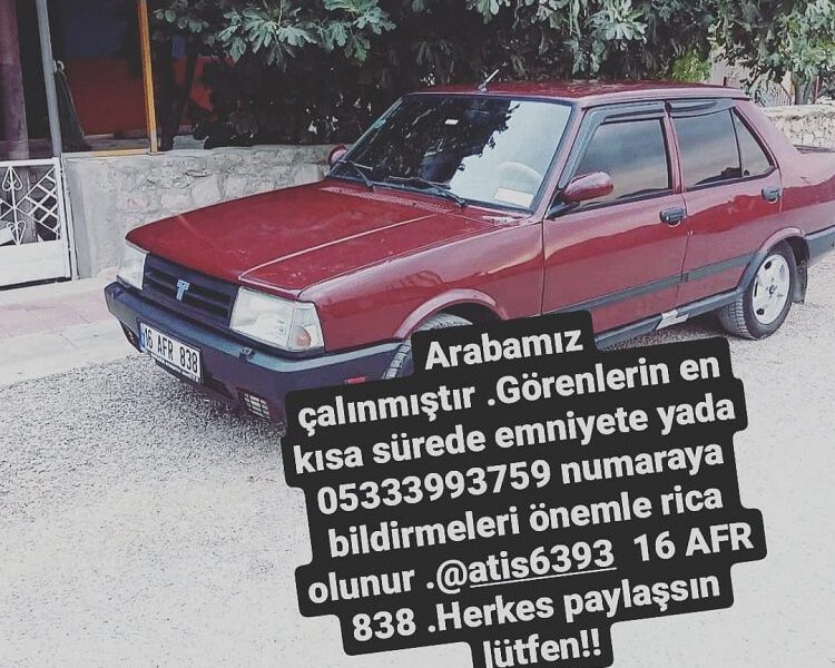Bursa’da kapının önündeki otomobili çaldılar
