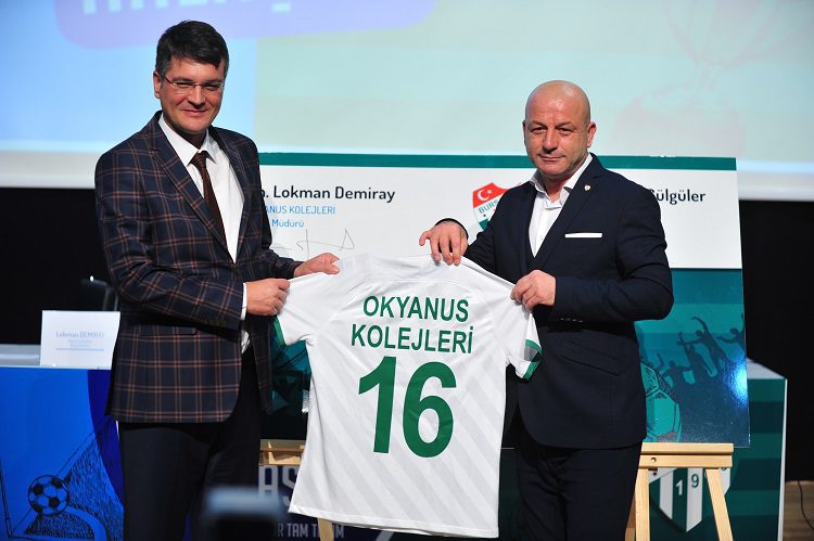 Bursaspor ve Okyanus Koleji arasında iş birliği protokolü