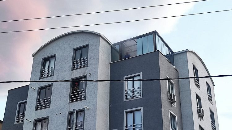 Bursa Kestel’de apartmanda yangın