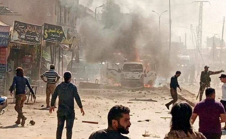 Afrin’de bomba yüklü araçla saldırı