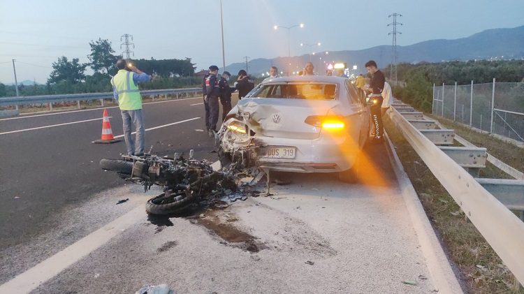 Bursa’da feci kazada 2 ağır yaralı