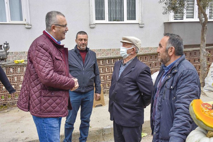 Başkan Özkan vatandaşlarla bir araya geldi