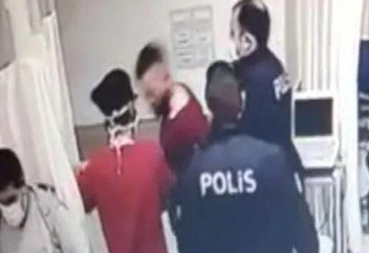 Doktora kafa atan saldırgan tutuklandı