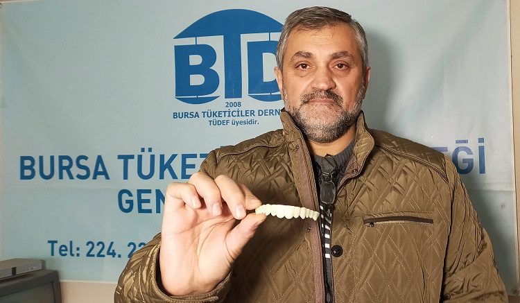 Bursa’da internetten sipariş verdi, kullanılmış ürün geldi