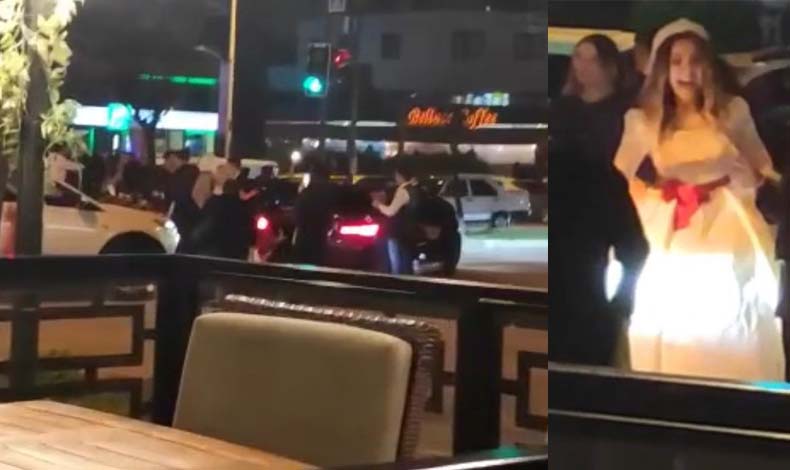Bursa’da yolu trafiğe kapatıp oyun oynadılar