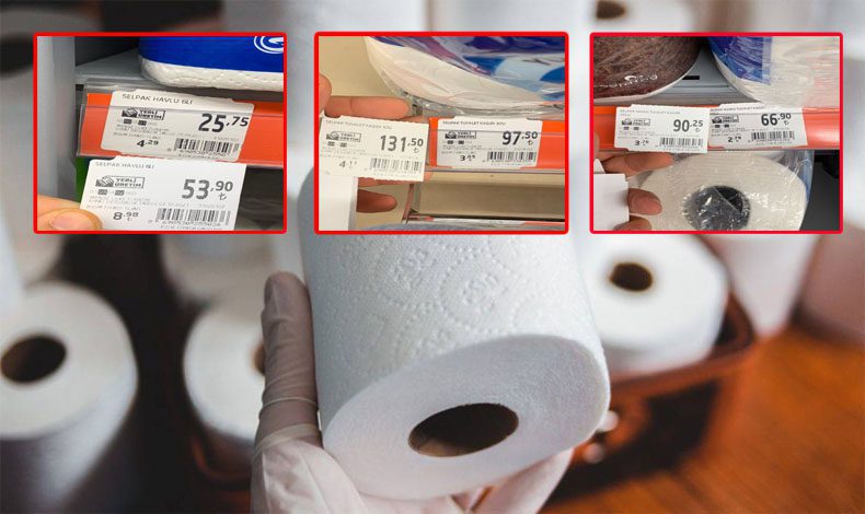 Tuvalet kağıdı ve kağıt havluya yüzde 40 zam