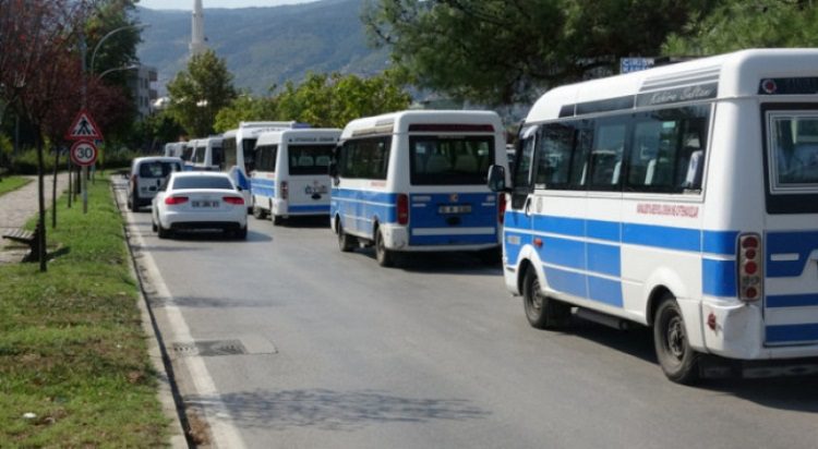 Bursa’da minibüs ücretlerine zam geldi