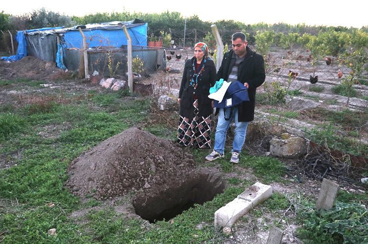 Ağlayınca yaşadığı ortaya çıkan bebek kurtarılamadı