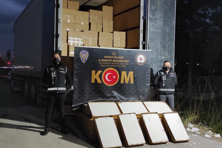 Bursa’da ele geçirildi! Piyasa değeri 5,5 milyon lira