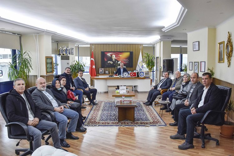 Bursa Karacabeyliler Derneği’nden Başkan Özkan’a ziyaret