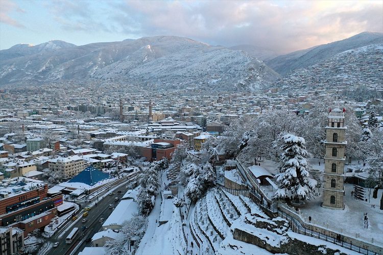 Bursa Valiliği’nden kar yağışı uyarısı