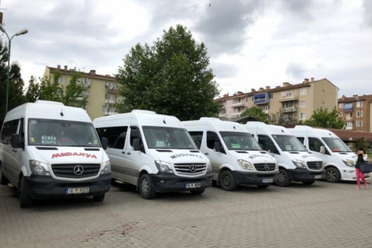 Mudanyalı minibüsçüler ücretlere zam istiyor