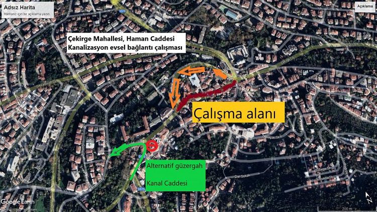 Bursa Çekirge’de trafik düzenlemesi