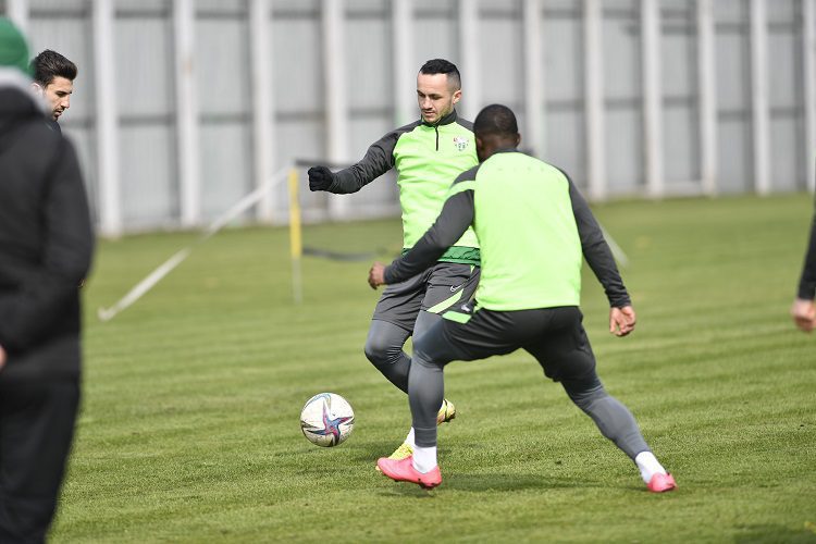 Bursaspor, Boluspor maçına hazırlanıyor