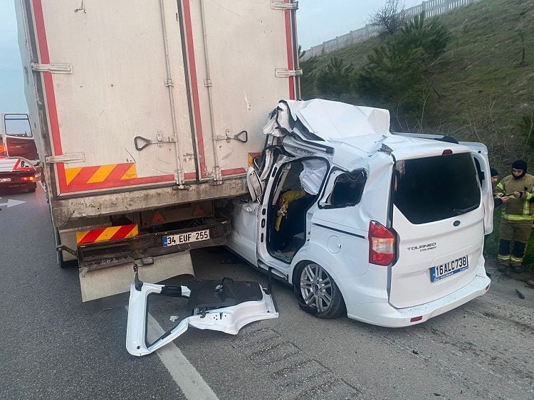 Bursa’da feci kaza! Olay yerinde hayatını kaybetti