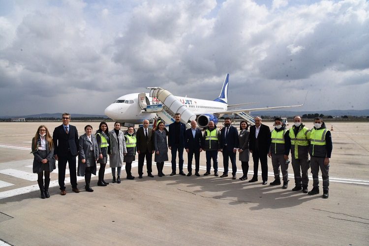 Yenişehir Havalimanı’nda seferler devam ediyor