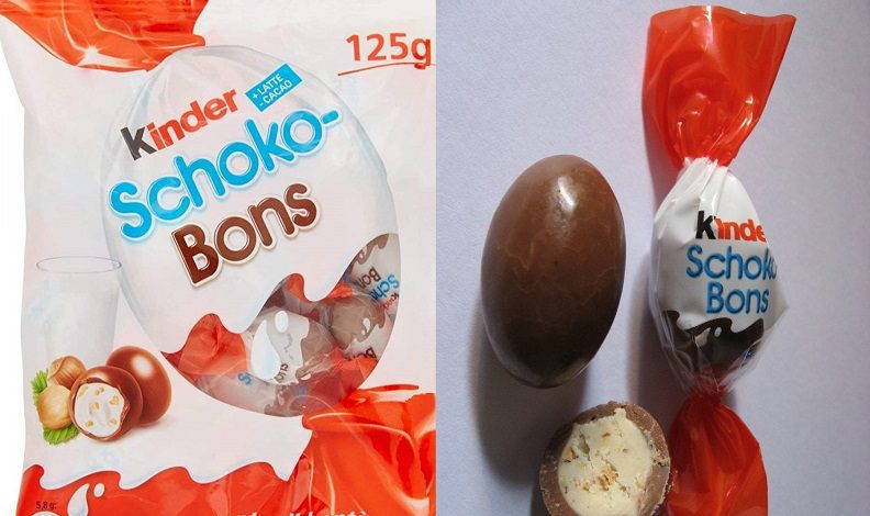 Bazı Kinder ürünleri için toplatma karar