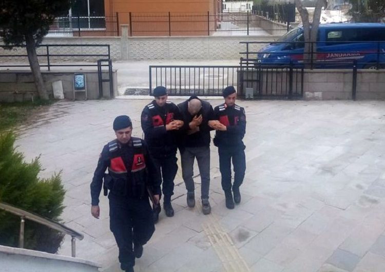 Köprü demirlerini çalan hırsız tutuklandı