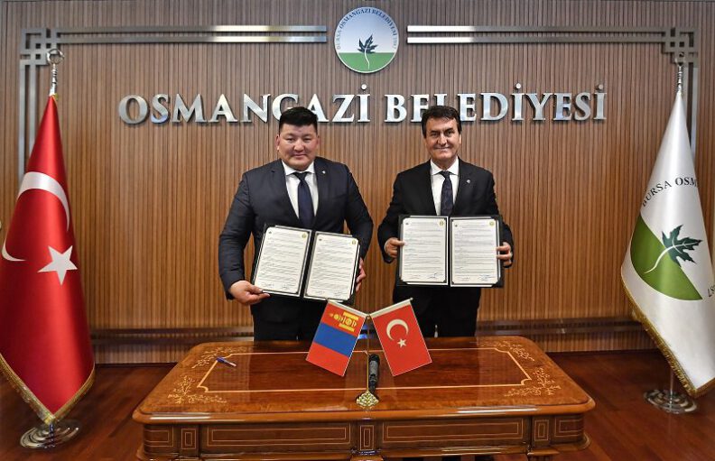 Osmangazi’ye Moğolistan’dan kardeş şehir