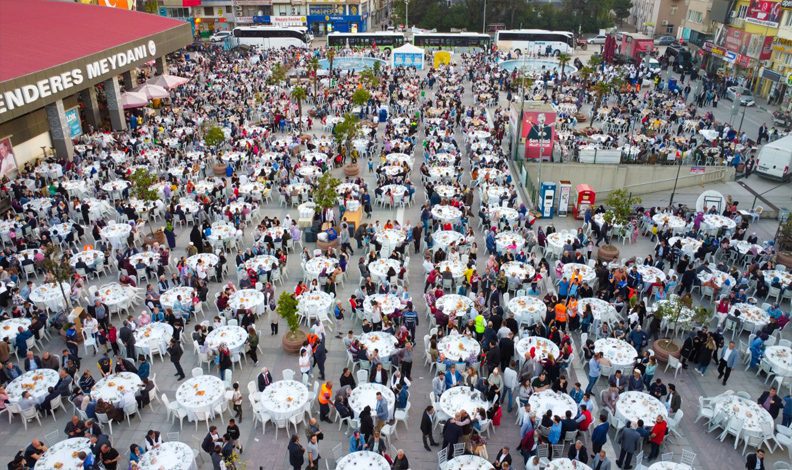 Bursa’da 5 bin kişilik iftar