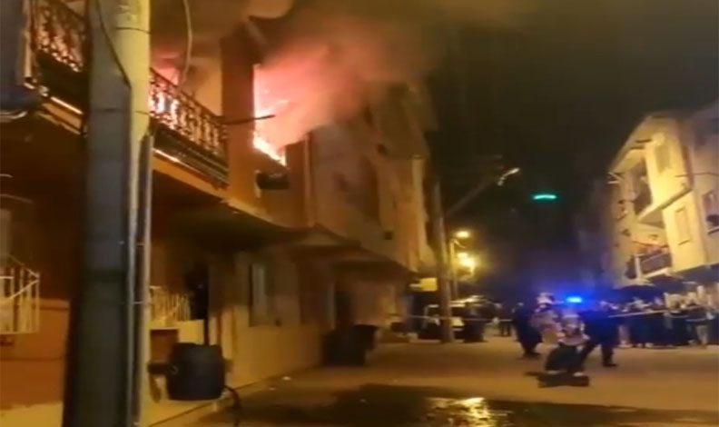 Bursa’da sahurda mahalleyi sokağa döken yangın
