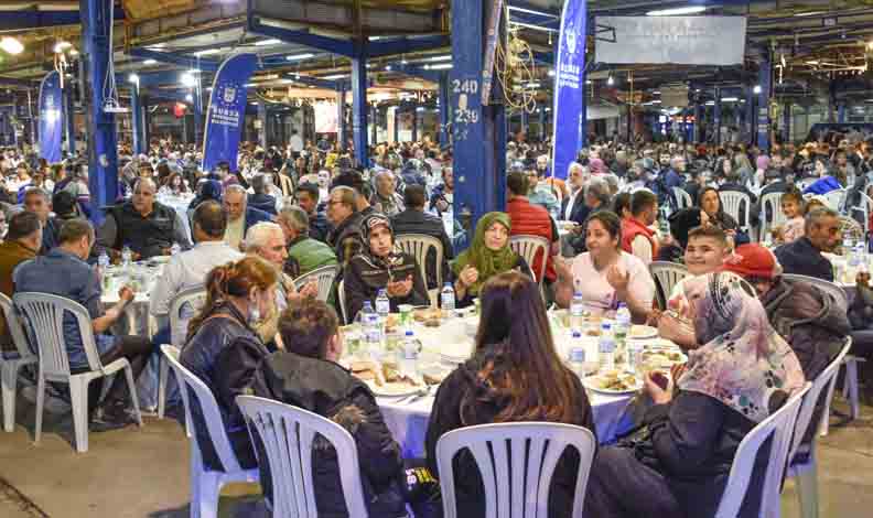 Bursa Büyükşehir’den Karacabey’de iftar