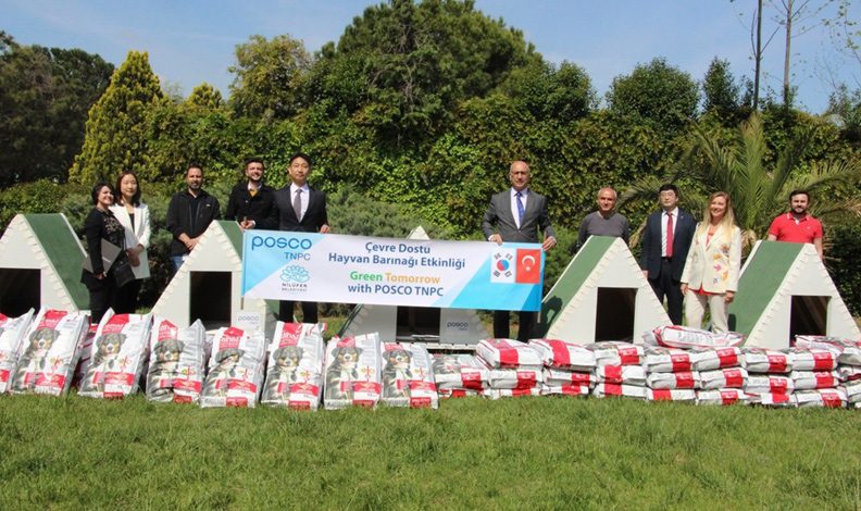 Can dostlara atıklardan barınak yaptılar