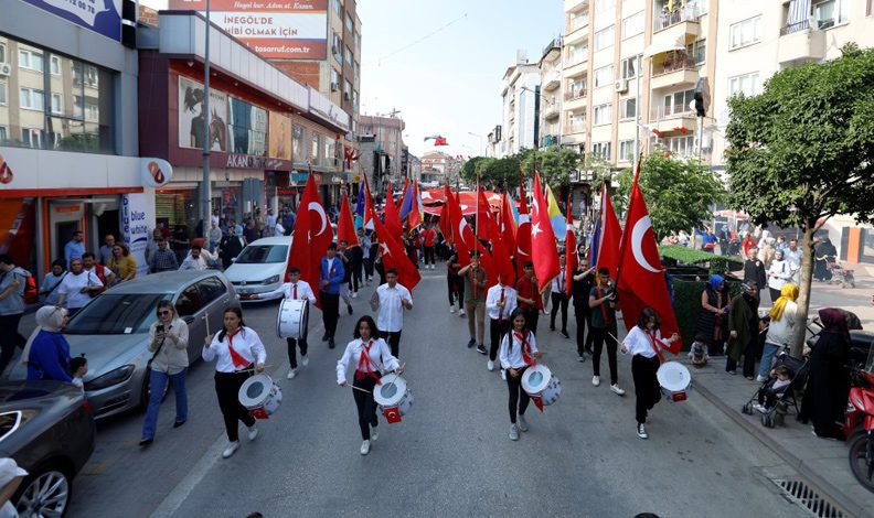 Bursa İnegöl’de 19 Mayıs kutlamaları başladı