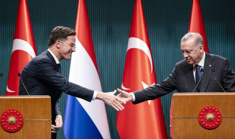 Cumhurbaşkanı Erdoğan Hollanda Başbakanı ile görüştü