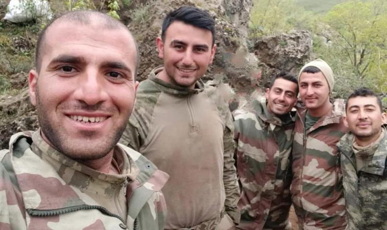Şehit askerlerin 5’i aynı karede