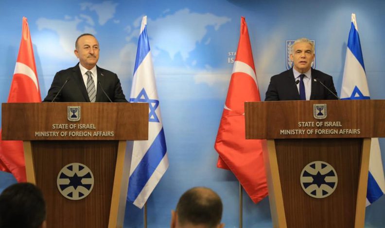 Bakan Çavuşoğlu İsrailli mevkidaşıyla görüştü