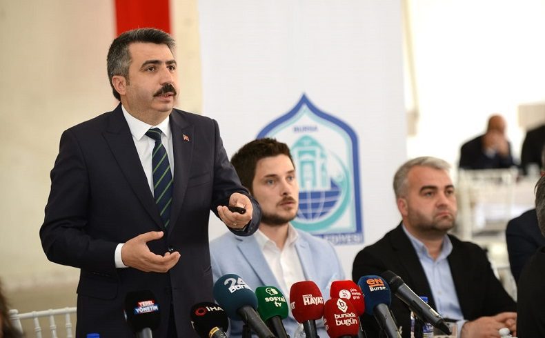Bursa’da Başkan Yılmaz Çınarönü projesini tanıttı