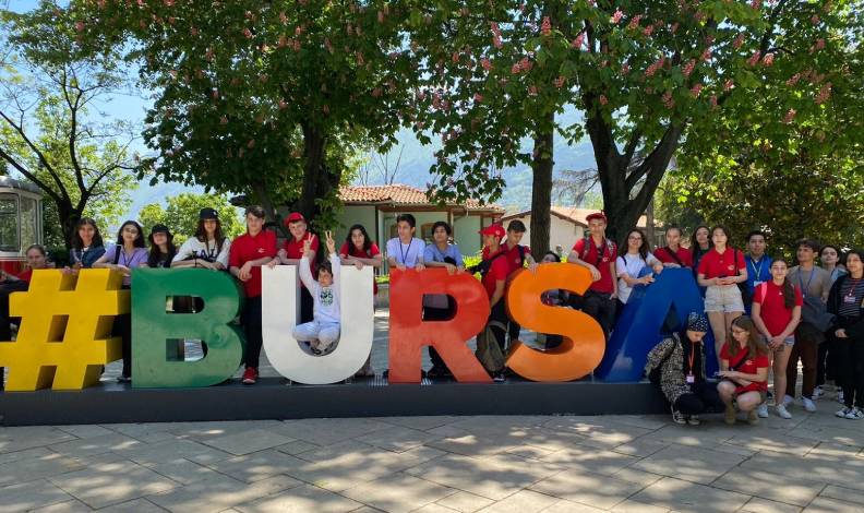 Slovakyalı öğrenciler Bursa’ya hayran kaldı