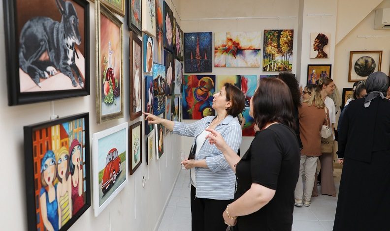 Mudanya’da ebru sergisi açıldı