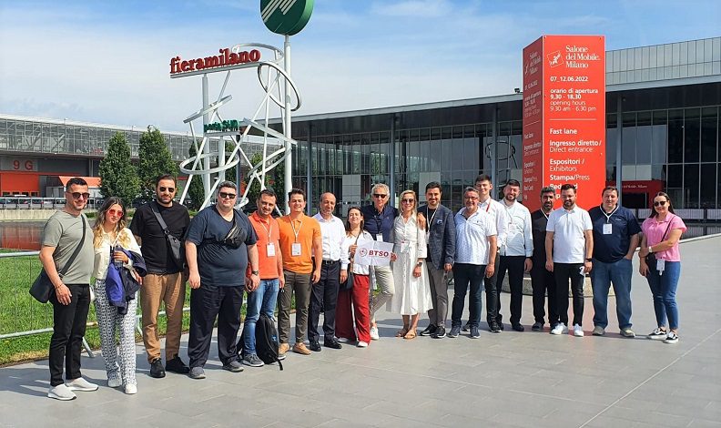 Bursa firmaları İtalya’da mobilya fuarında