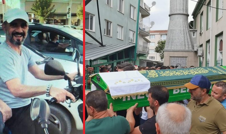 Kazada ölen motosikletli Bursa’da defnedildi